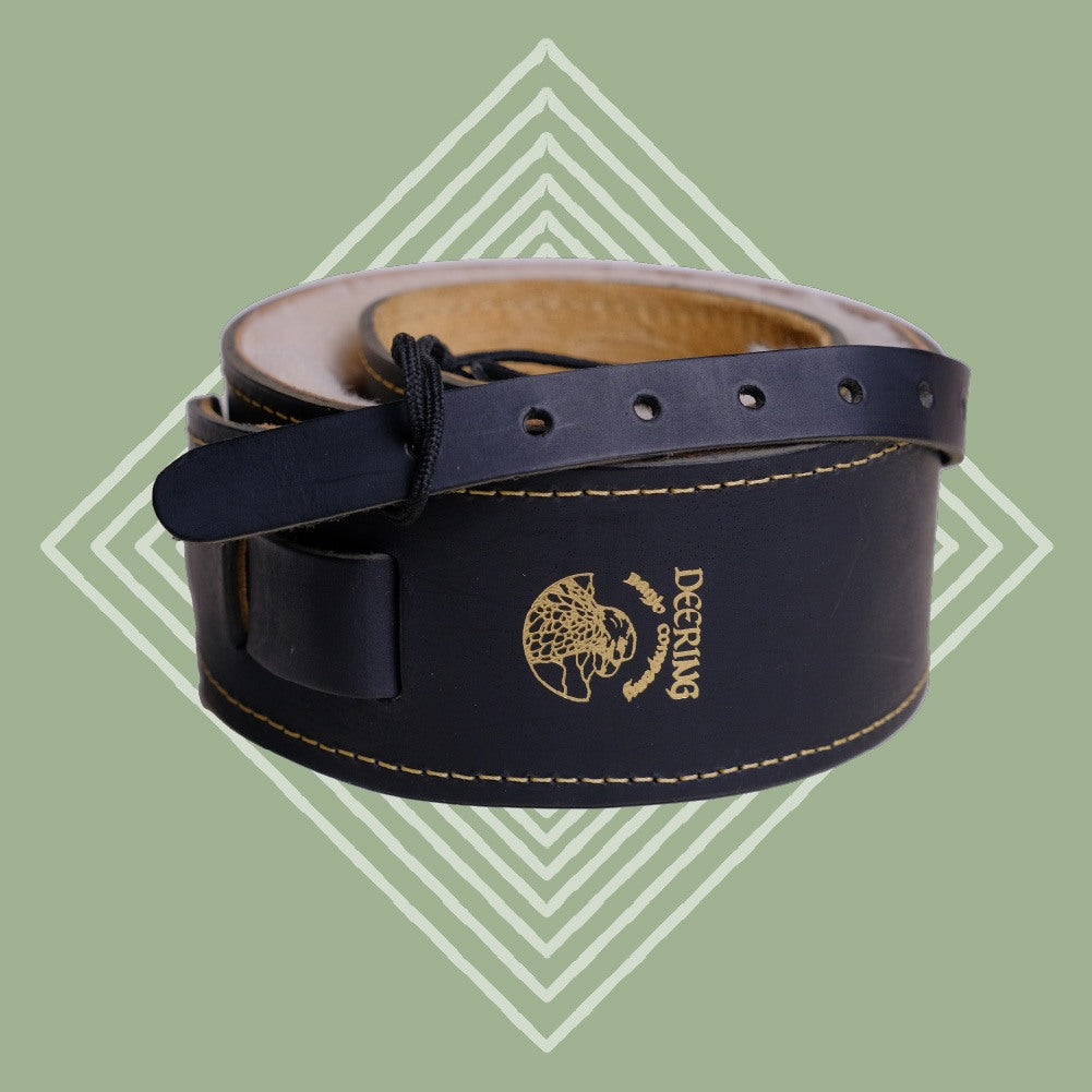 Soft Leather Cradle Banjo Strap – Deering® Banjo Company