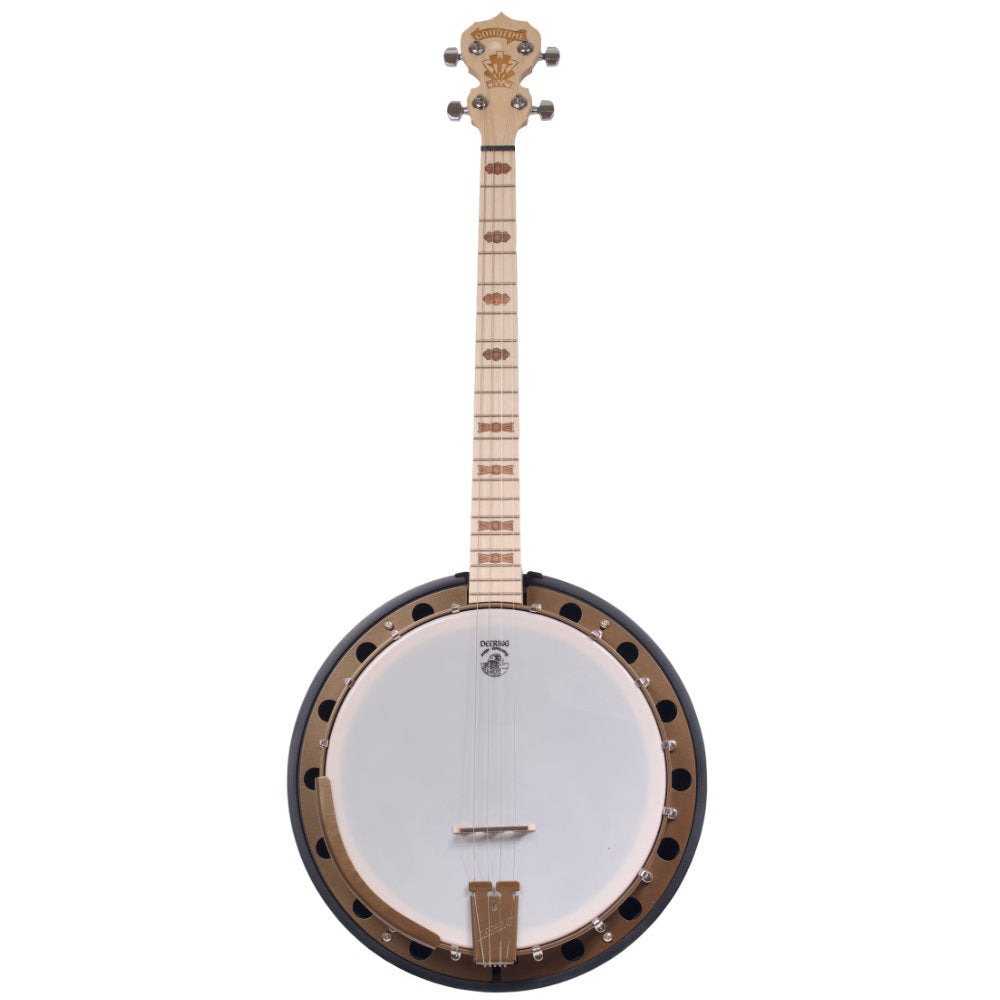 Goodtime Two 19-Fret Tenor Banjo straight on front