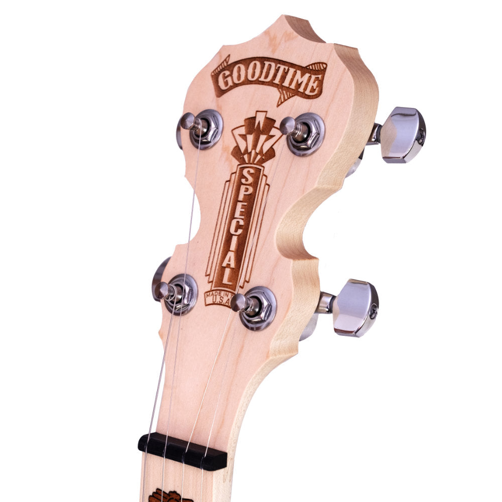 Goodtime Special 5-String Banjo - peghead -1