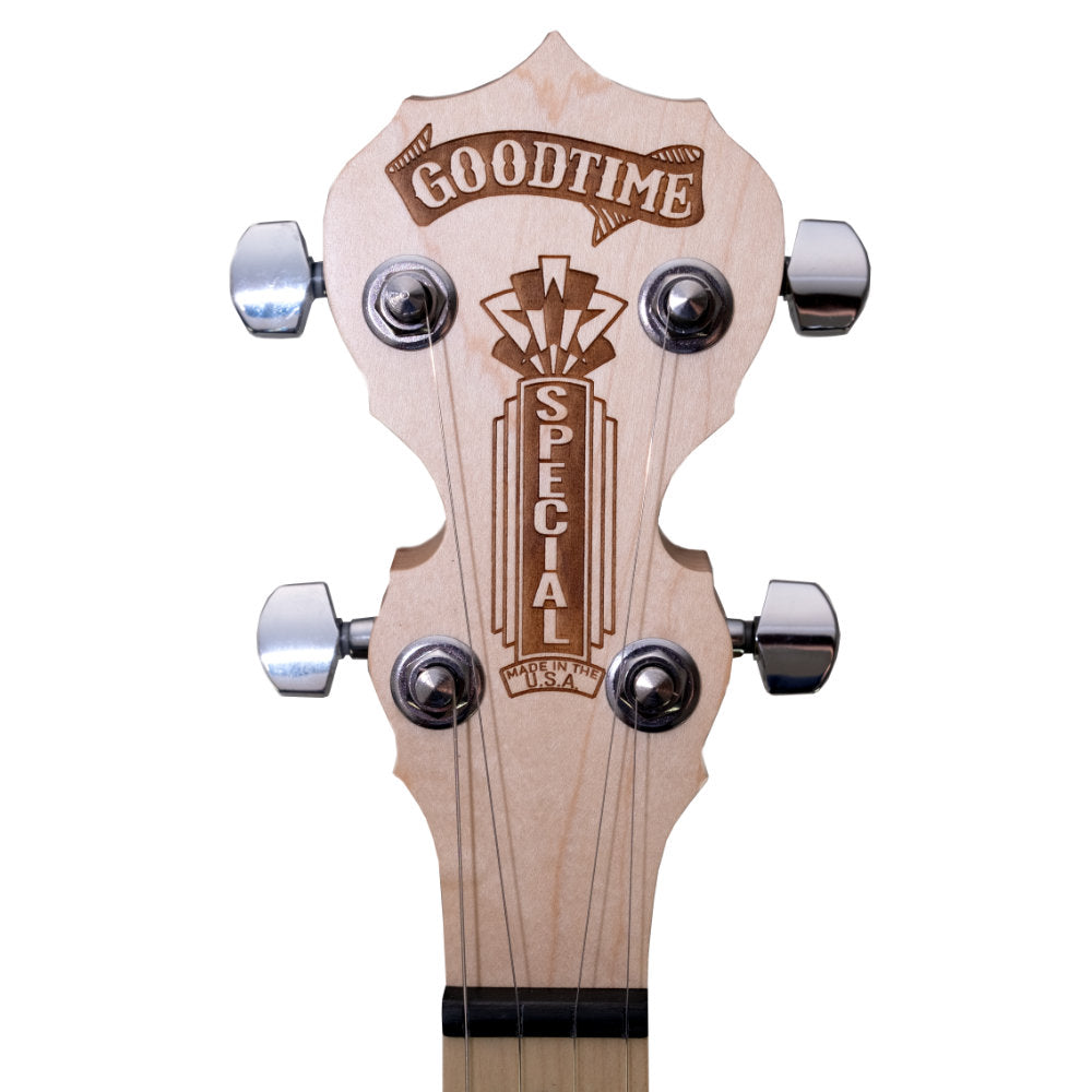 Goodtime Special 5-String Banjo - peghead -3