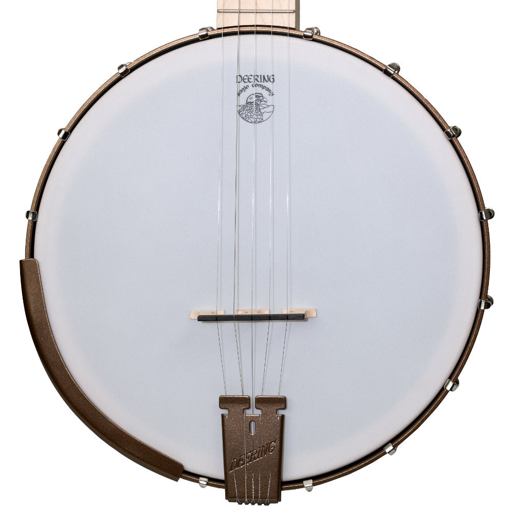 New 2025 Goodtime 5-String Banjo - pot - straight - front