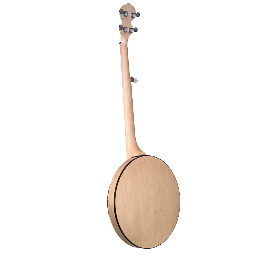 Goodtime Two 5-String Banjo - front - straight - back angle - left