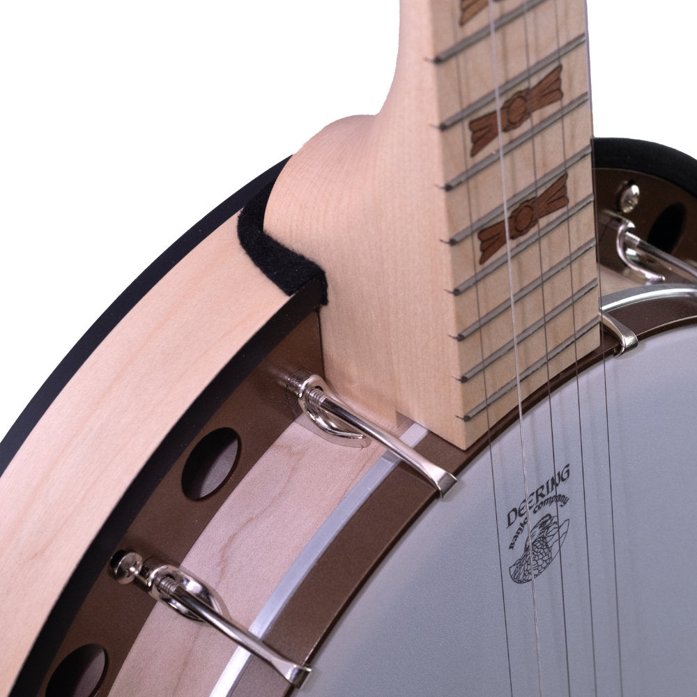 Goodtime Two 5-String Banjo - neck and pot angle